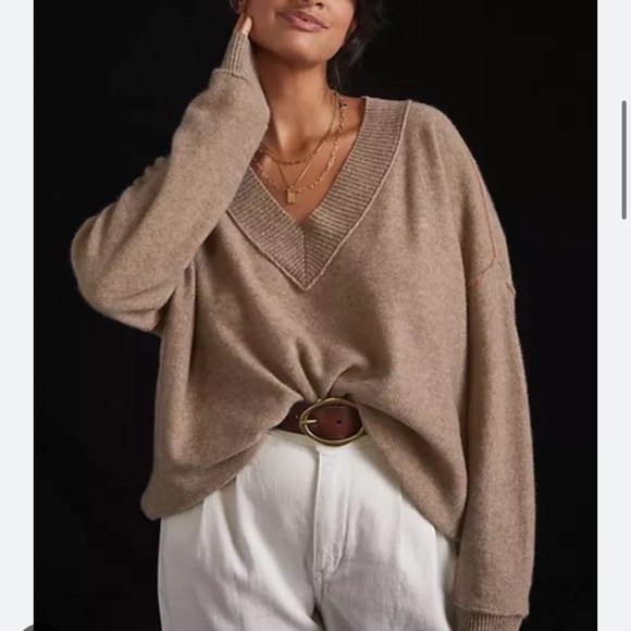 Pilcro | Sweaters | Anthropologiepilcro 0 Cashmere Sweater Boxy Fit | Poshmark